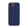 スリムプロテクションケース［ Dot Circle - Navy ］