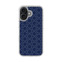 スリムプロテクションケース［ Dot Circle - Navy ］