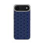 スリムプロテクションケース［ Dot Circle - Navy ］