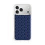 スリムプロテクションケース［ Dot Circle - Navy ］