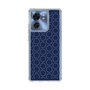 スリムプロテクションケース［ Dot Circle - Navy ］