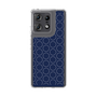 スリムプロテクションケース［ Dot Circle - Navy ］