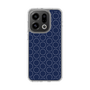 スリムプロテクションケース［ Dot Circle - Navy ］