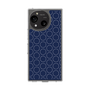 スリムプロテクションケース［ Dot Circle - Navy ］
