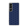 スリムプロテクションケース［ Dot Circle - Navy ］