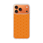スリムプロテクションケース［ Dot Circle - Orange ］