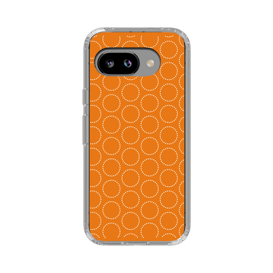スリムプロテクションケース［ Dot Circle - Orange ］