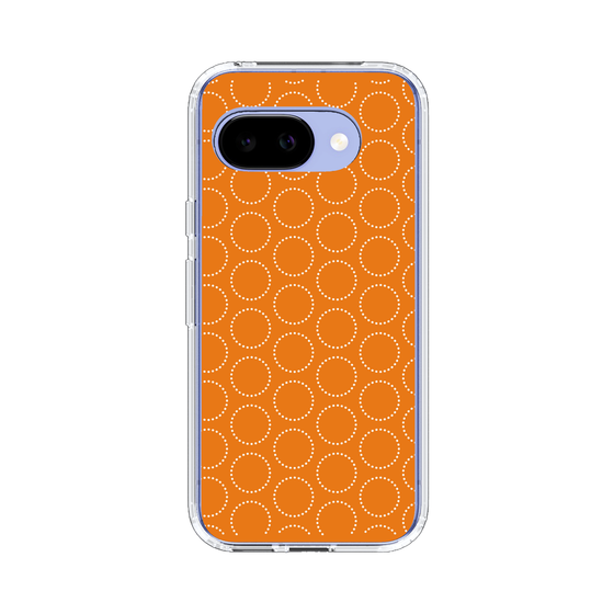 スリムプロテクションケース［ Dot Circle - Orange ］