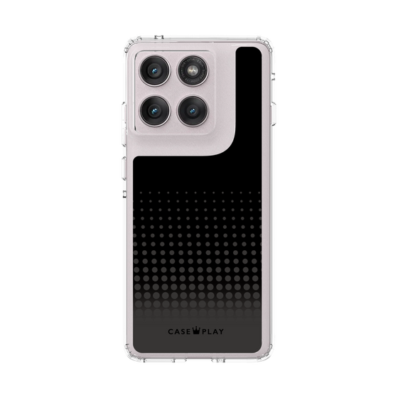 スリムプロテクションケース［ Dot Gradation - Black ］