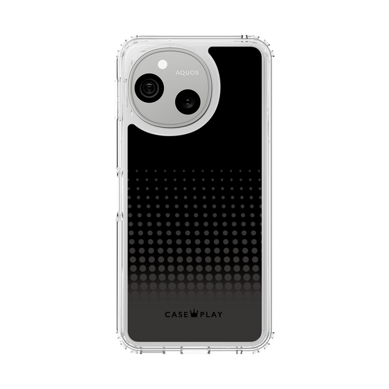 スリムプロテクションケース［ Dot Gradation - Black ］