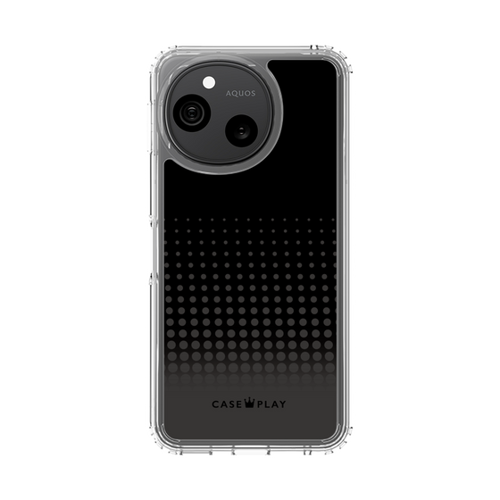 スリムプロテクションケース［ Dot Gradation - Black ］