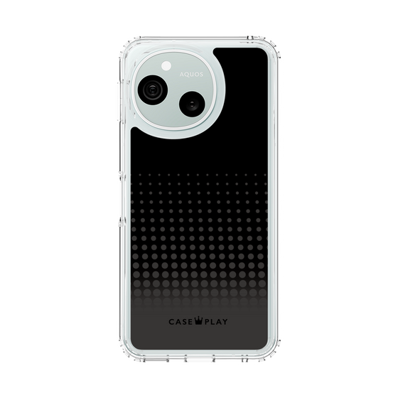 スリムプロテクションケース［ Dot Gradation - Black ］