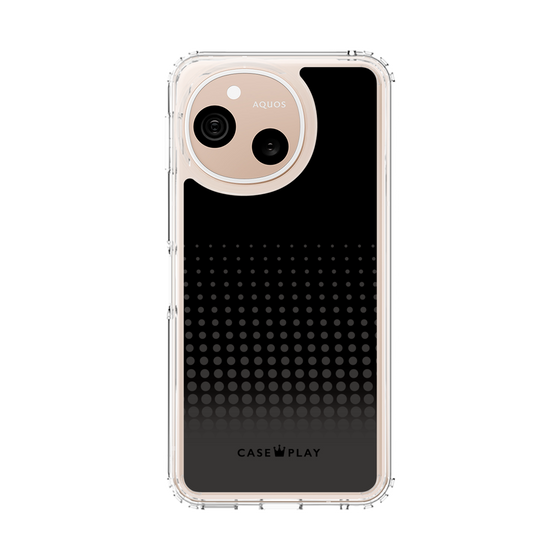 スリムプロテクションケース［ Dot Gradation - Black ］