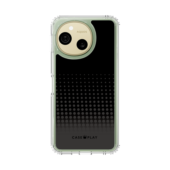 スリムプロテクションケース［ Dot Gradation - Black ］