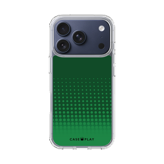 スリムプロテクションケース［ Dot Gradation - Green ］