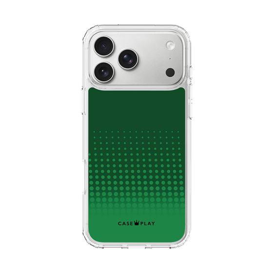 スリムプロテクションケース［ Dot Gradation - Green ］