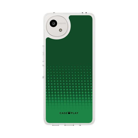 スリムプロテクションケース［ Dot Gradation - Green ］