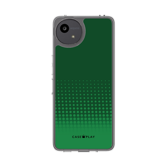 スリムプロテクションケース［ Dot Gradation - Green ］