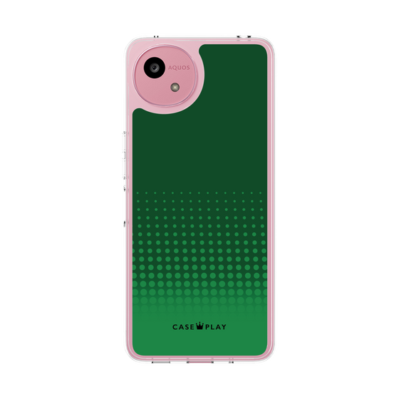 スリムプロテクションケース［ Dot Gradation - Green ］