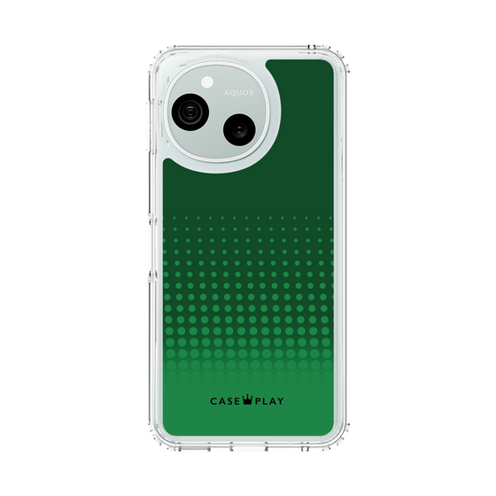 スリムプロテクションケース［ Dot Gradation - Green ］