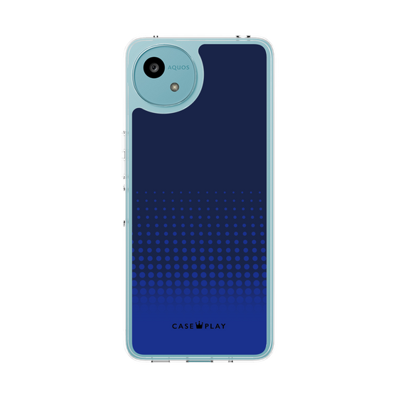 スリムプロテクションケース［ Dot Gradation - Blue ］