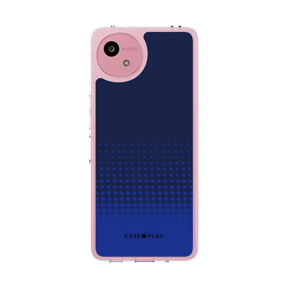 スリムプロテクションケース［ Dot Gradation - Blue ］