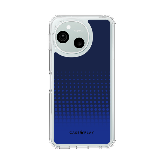 スリムプロテクションケース［ Dot Gradation - Blue ］