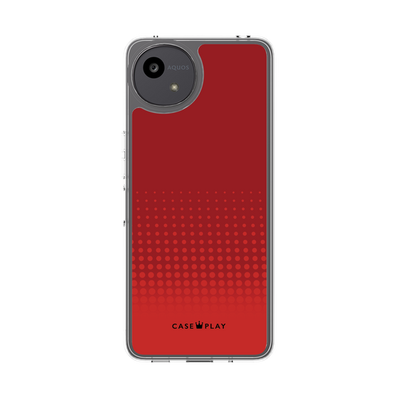 スリムプロテクションケース［ Dot Gradation - Red ］