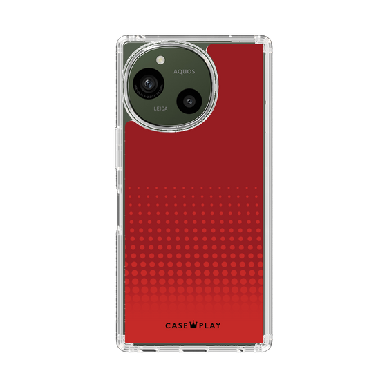 スリムプロテクションケース［ Dot Gradation - Red ］
