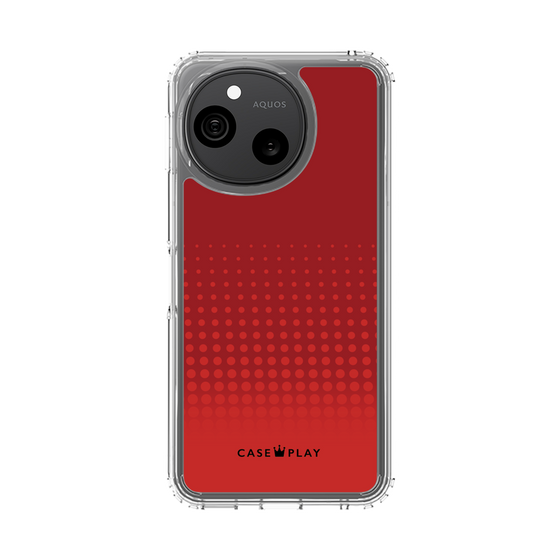 スリムプロテクションケース［ Dot Gradation - Red ］