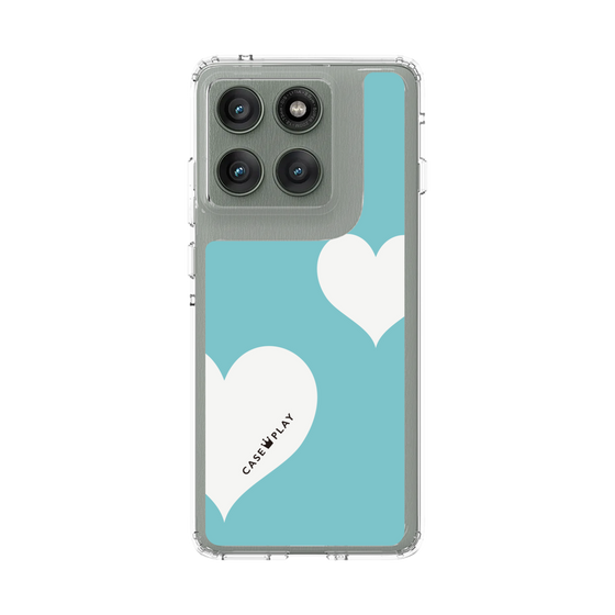 スリムプロテクションケース［ Two Hearts - Blue ］