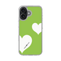 スリムプロテクションケース［ Two Hearts - Green ］