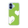 スリムプロテクションケース［ Two Hearts - Green ］