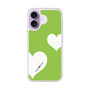スリムプロテクションケース［ Two Hearts - Green ］