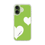 スリムプロテクションケース［ Two Hearts - Green ］