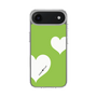 スリムプロテクションケース［ Two Hearts - Green ］