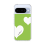 スリムプロテクションケース［ Two Hearts - Green ］