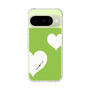 スリムプロテクションケース［ Two Hearts - Green ］