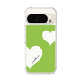 スリムプロテクションケース［ Two Hearts - Green ］