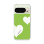 スリムプロテクションケース［ Two Hearts - Green ］
