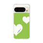 スリムプロテクションケース［ Two Hearts - Green ］