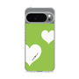 スリムプロテクションケース［ Two Hearts - Green ］