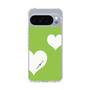 スリムプロテクションケース［ Two Hearts - Green ］