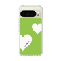スリムプロテクションケース［ Two Hearts - Green ］