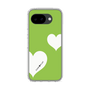 スリムプロテクションケース［ Two Hearts - Green ］