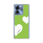 スリムプロテクションケース［ Two Hearts - Green ］
