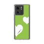 スリムプロテクションケース［ Two Hearts - Green ］
