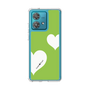 スリムプロテクションケース［ Two Hearts - Green ］
