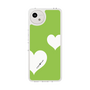スリムプロテクションケース［ Two Hearts - Green ］