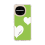 スリムプロテクションケース［ Two Hearts - Green ］
